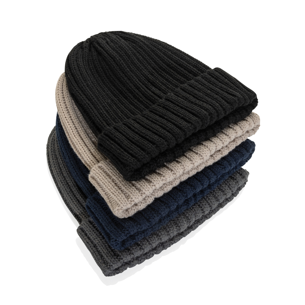 Gorro personalizado Kennedi AWARE™ Polylana® con canalé grande - Gorros personalizados - Regalo Promocional Personalizado - imagen 8