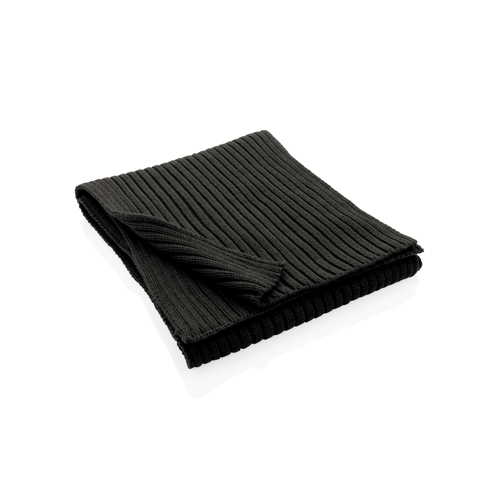 Bufanda personalizada de punto Impact AWARE™ Polylana® de 180x25cm - Ropa y accesorios - Regalo Promocional Personalizado - vista alternativa