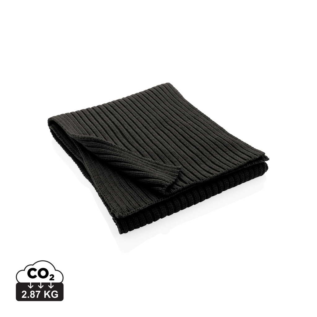 Bufanda personalizada de punto Impact AWARE™ Polylana® de 180x25cm - Ropa y accesorios - Regalo Promocional Personalizado