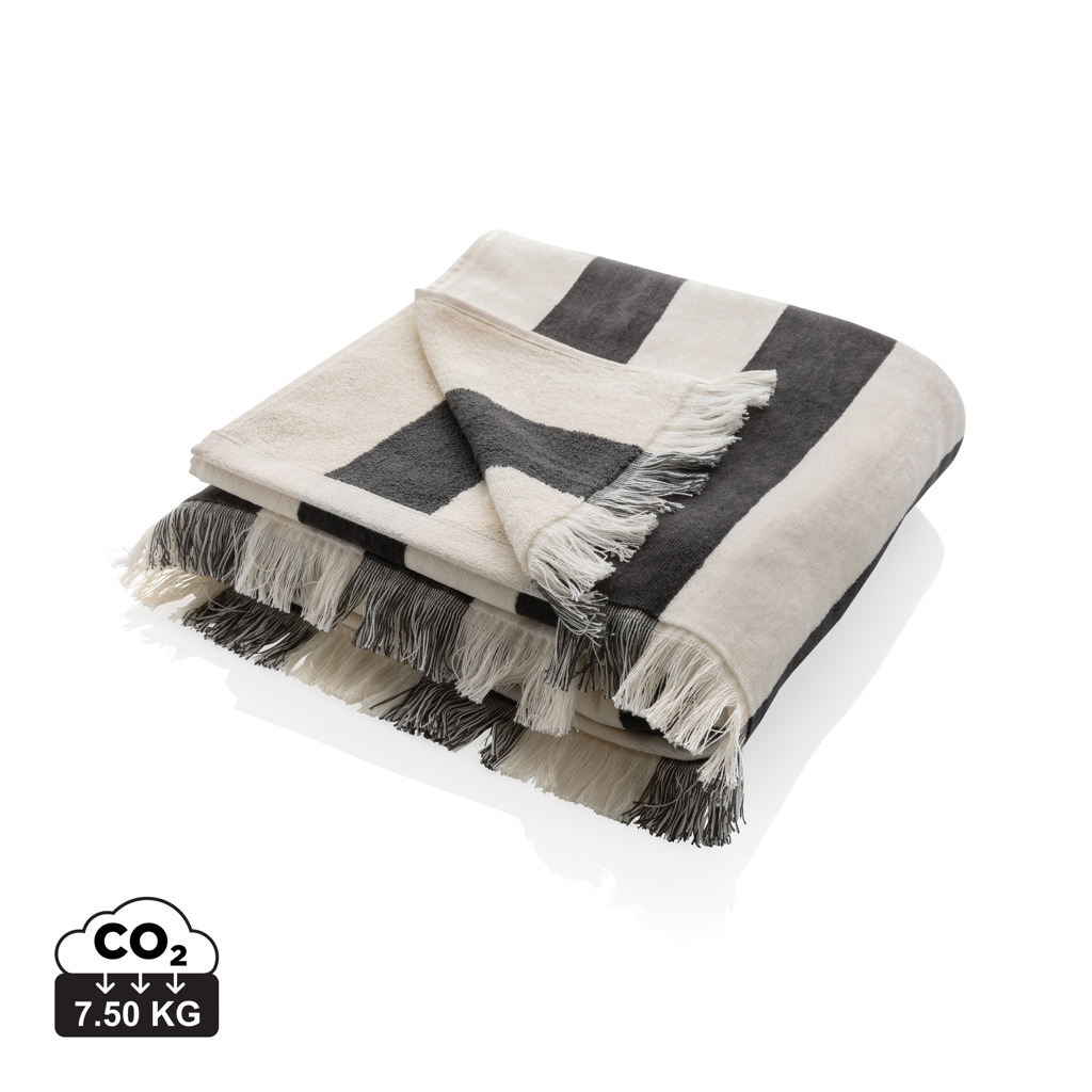 Toalla de playa personalizada Ukiyo Aware™ Yukari XL de 100x180cm - Verano - Regalo Promocional Personalizado