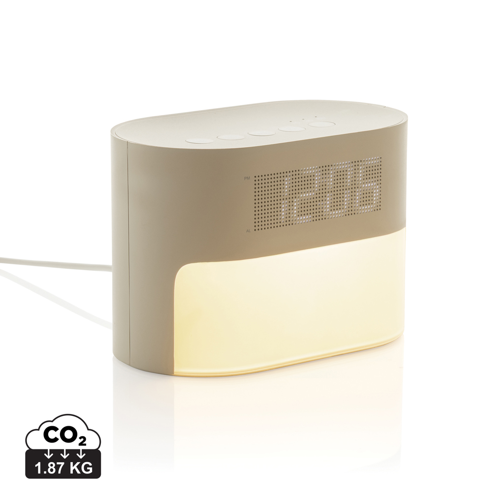 Reloj despertador RCS LumaRise - Tecnología - Regalo Promocional Personalizado