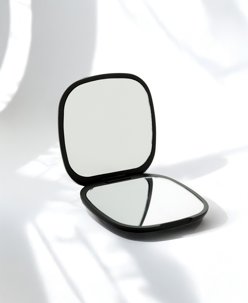 Espejo de maquillaje de plástico reciclado Reflecta RCS - Novedades - Regalo Promocional Personalizado - imagen 7