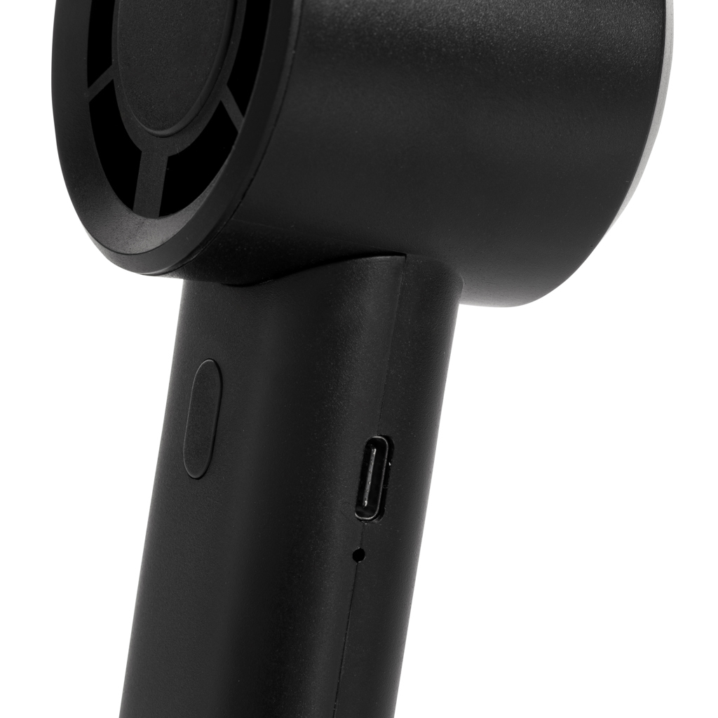 Ventilador portátil recargable Twist RCS plástico reciclado - Verano - Regalo Promocional Personalizado - imagen 7