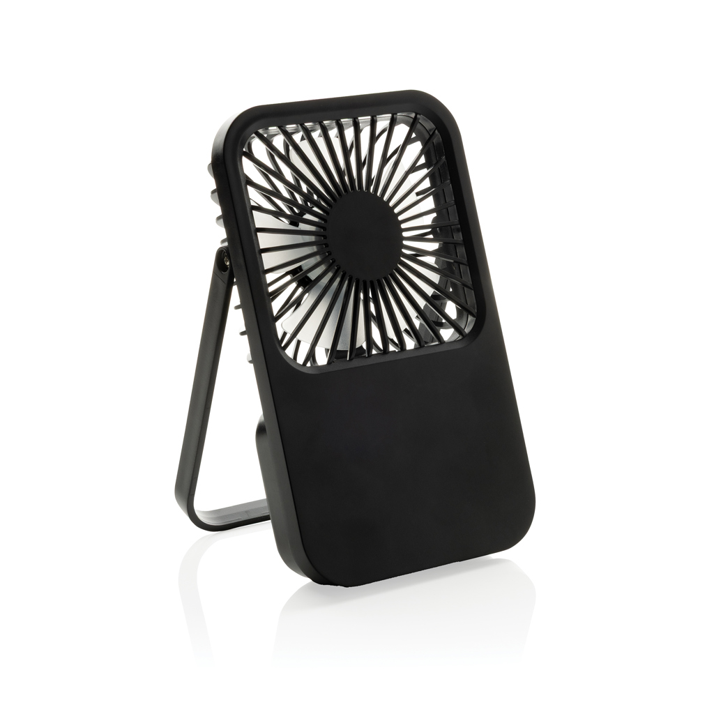 Ventilador escritorio recargable plástico reciclado Aervina - Verano - Regalo Promocional Personalizado - vista alternativa