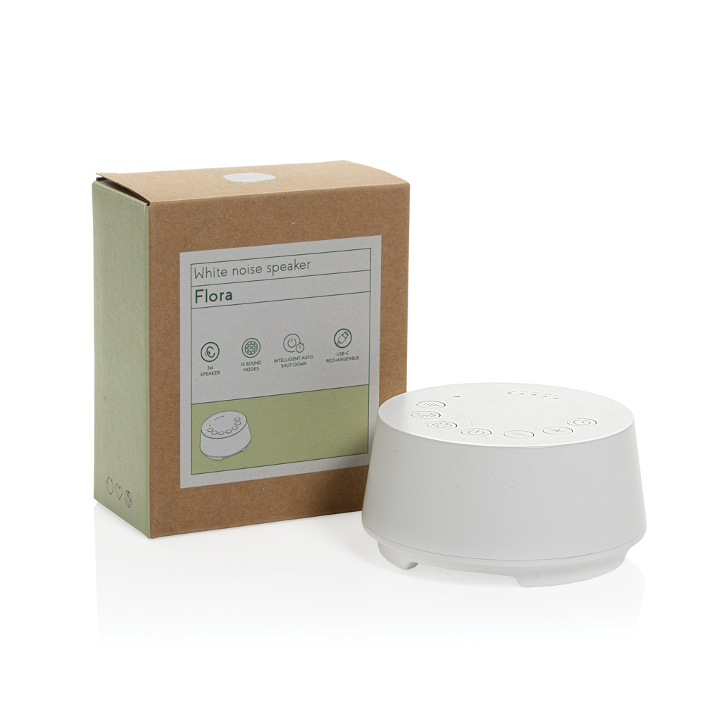 Altavoz Flora de ruido blanco RCS plástico reciclado - Tecnología - Regalo Promocional Personalizado - imagen 3