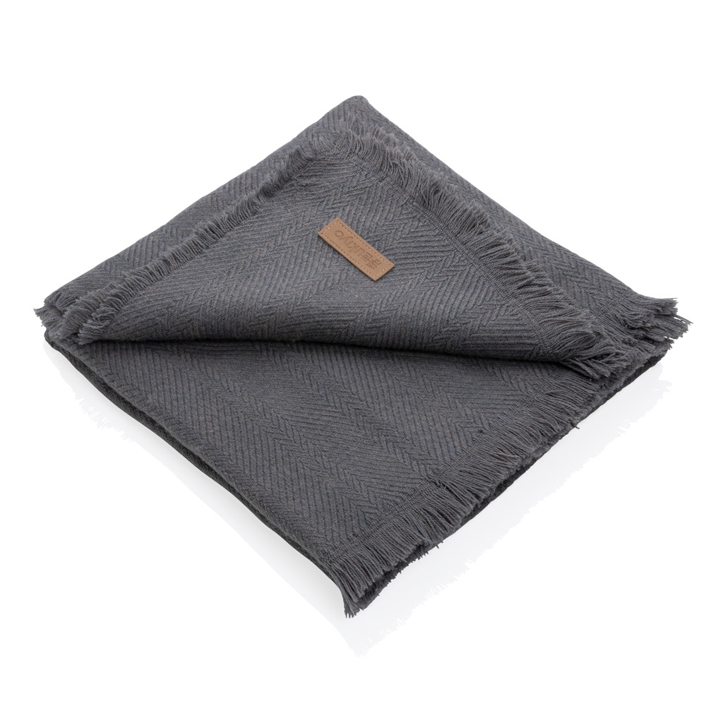 Manta personalizada tejida Ukiyo Aware™ Polylana® de 130x150cm - Mantas personalizadas - Regalo Promocional Personalizado - imagen 4