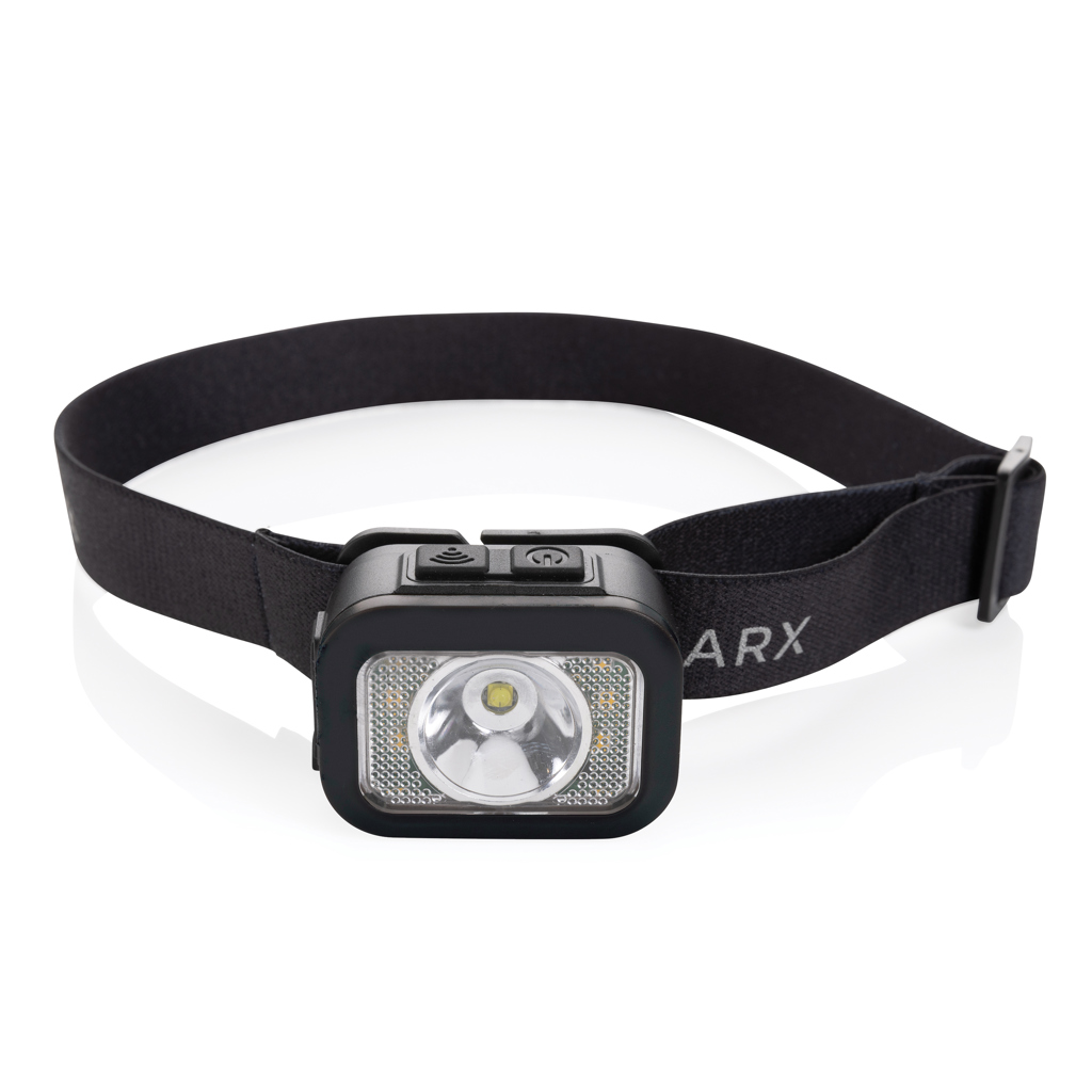 Linterna frontal personalizada Gear X RCS rPlastic de alta resistencia - Linternas personalizadas - Regalo Promocional Personalizado - vista alternativa