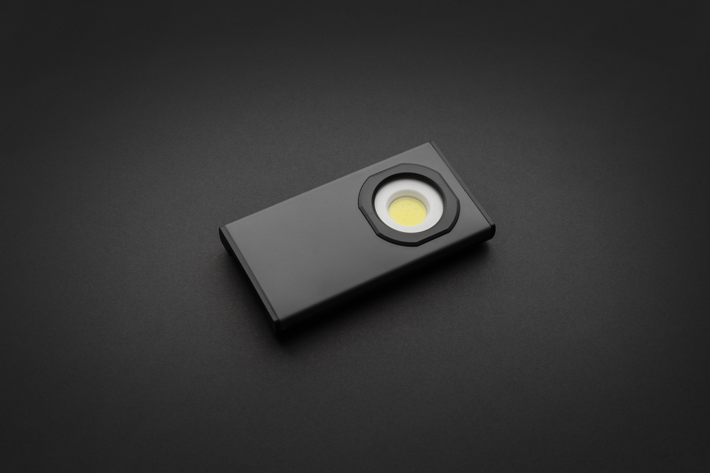 Luz de trabajo personalizada USB Gear X de plástico reciclado - Linternas personalizadas - Regalo Promocional Personalizado - imagen 9