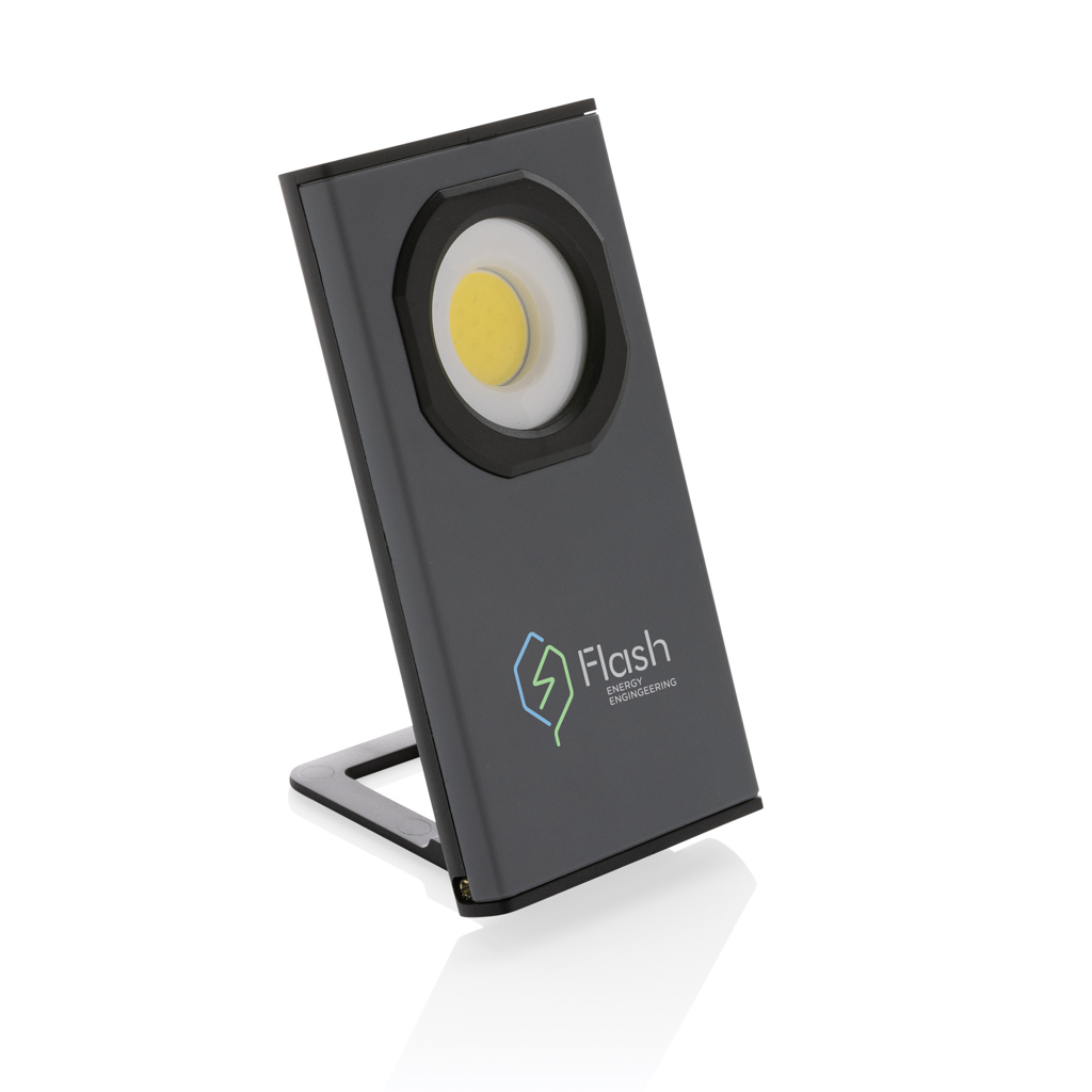 Luz de trabajo personalizada USB Gear X de plástico reciclado - Linternas personalizadas - Regalo Promocional Personalizado - imagen 10