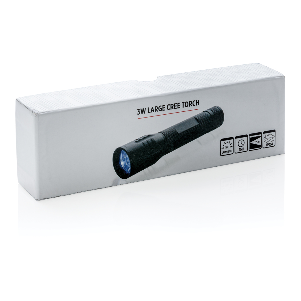Linterna personalizada CREE grande de 3W - Linternas personalizadas - Regalo Promocional Personalizado - imagen 10