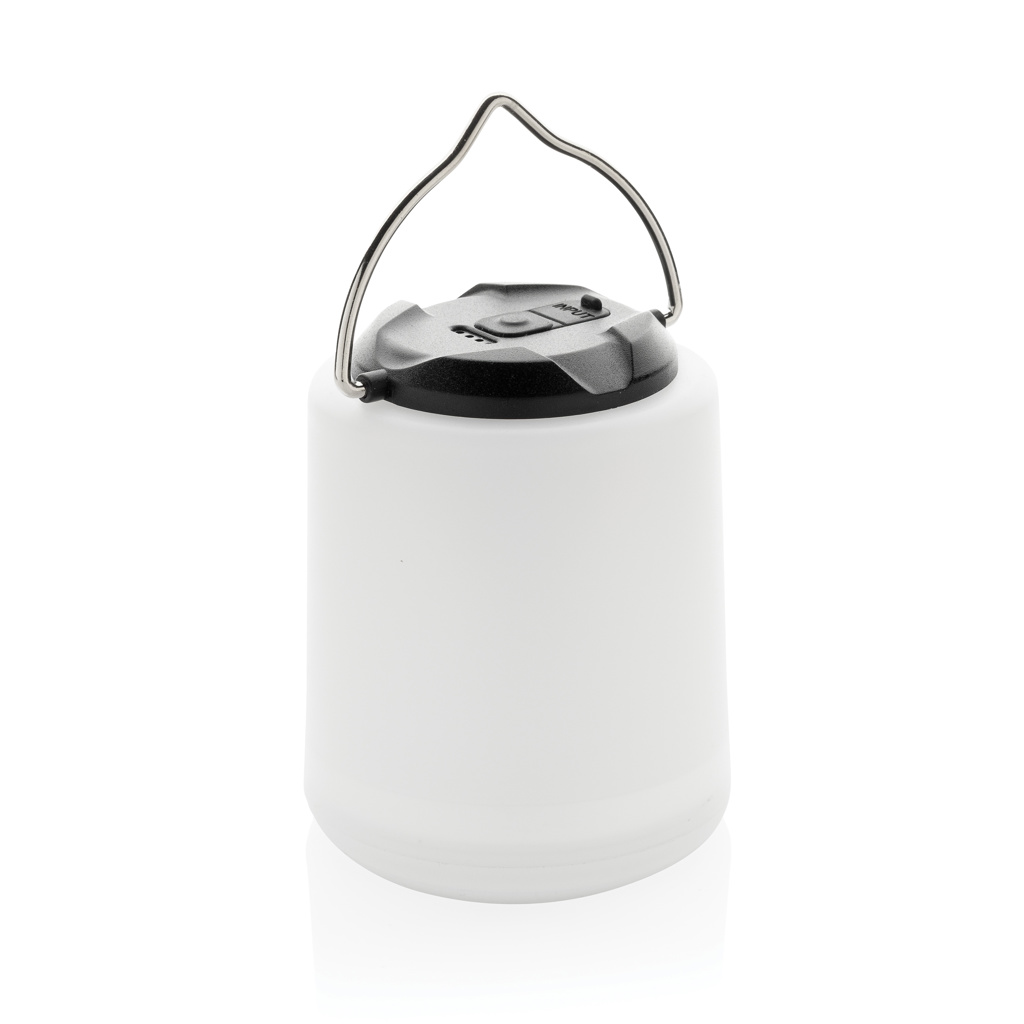 Lámpara Limio portátil recargable plástico reciclado RCS - Linternas personalizadas - Regalo Promocional Personalizado - vista alternativa