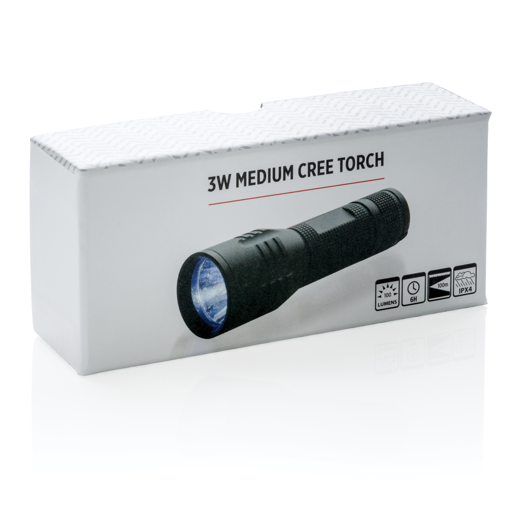 Linterna personalizada CREE mediana de 3W - Linternas personalizadas - Regalo Promocional Personalizado - imagen 10