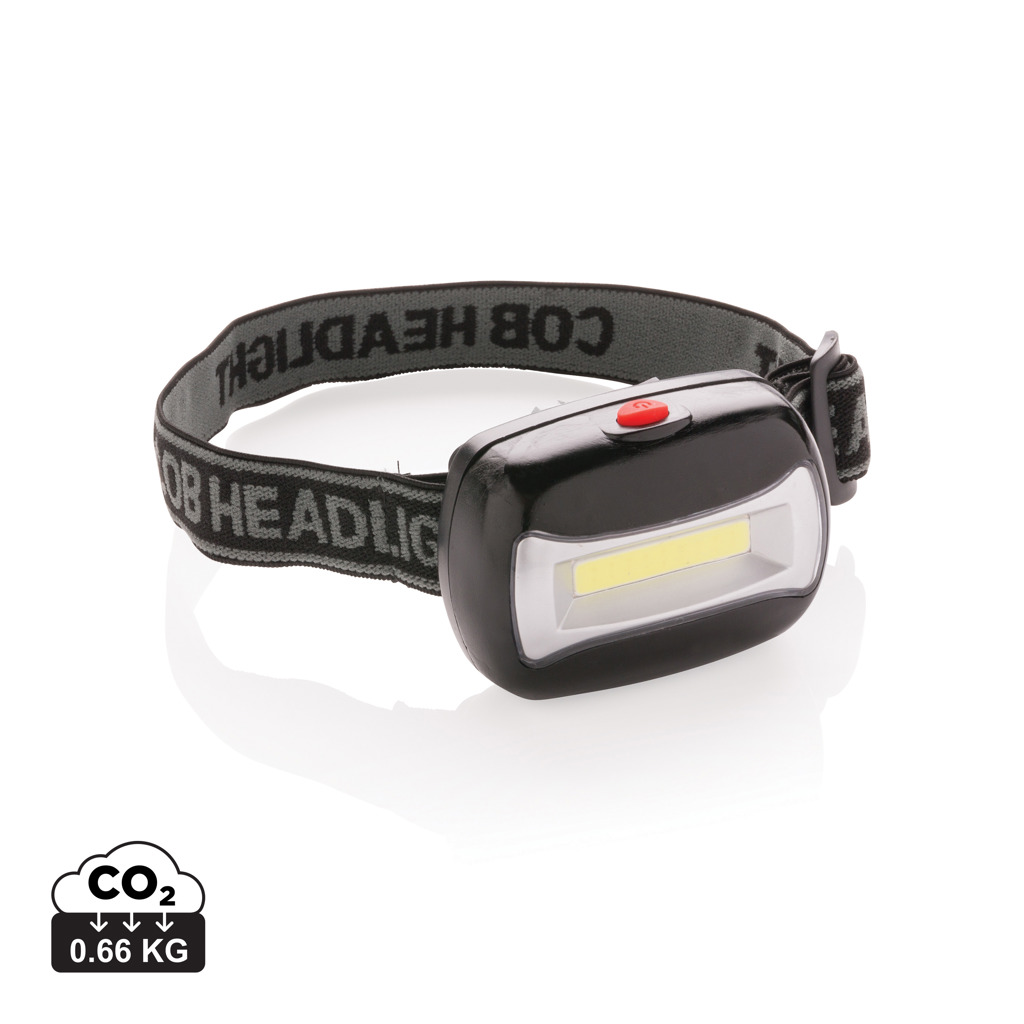 Linterna personalizada de cabeza COB - Linternas personalizadas - Regalo Promocional Personalizado