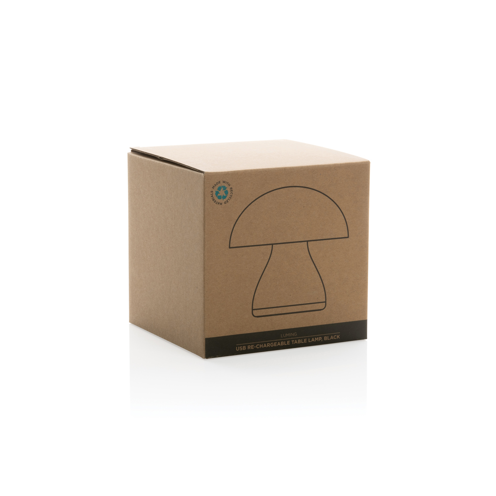 Lámpara de mesa personalizada Luming recargable USB reciclada - Tecnología - Regalo Promocional Personalizado - imagen 10