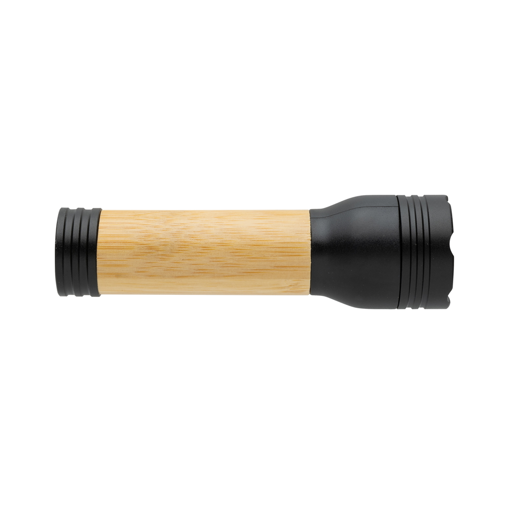Linterna personalizada Lucid de bambú y plástico reciclado - Linternas personalizadas - Regalo Promocional Personalizado - imagen 5