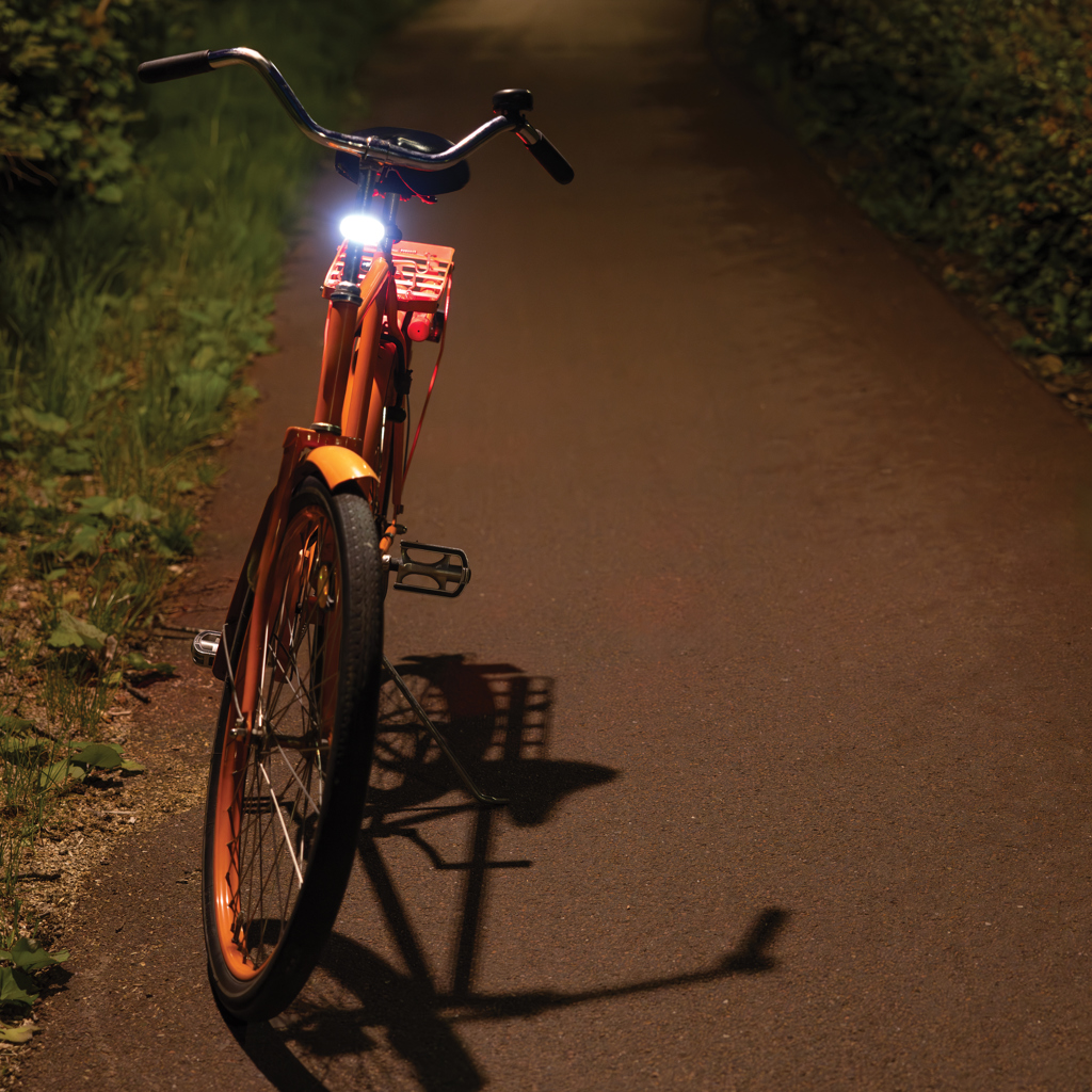 Set de luces de bicicleta recargables personalizado USB de plástico reciclado - Deporte y aventura - Regalo Promocional Personalizado - imagen 9