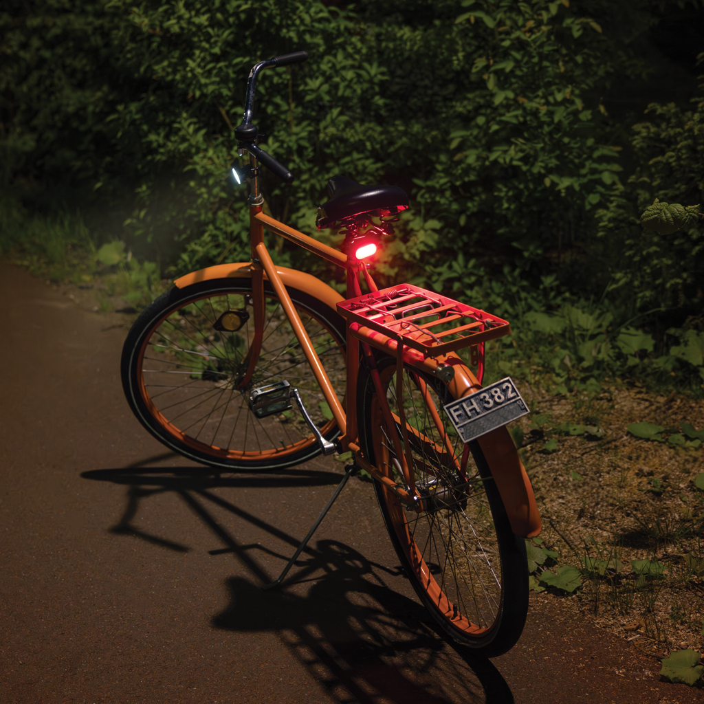 Set de luces de bicicleta recargables personalizado USB de plástico reciclado - Deporte y aventura - Regalo Promocional Personalizado - imagen 10