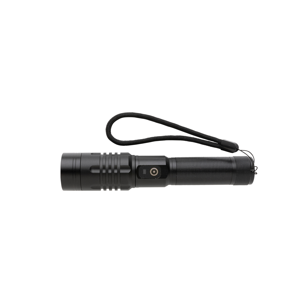 Linterna recargable personalizada Gear X USB de aleación - Linternas personalizadas - Regalo Promocional Personalizado - imagen 2