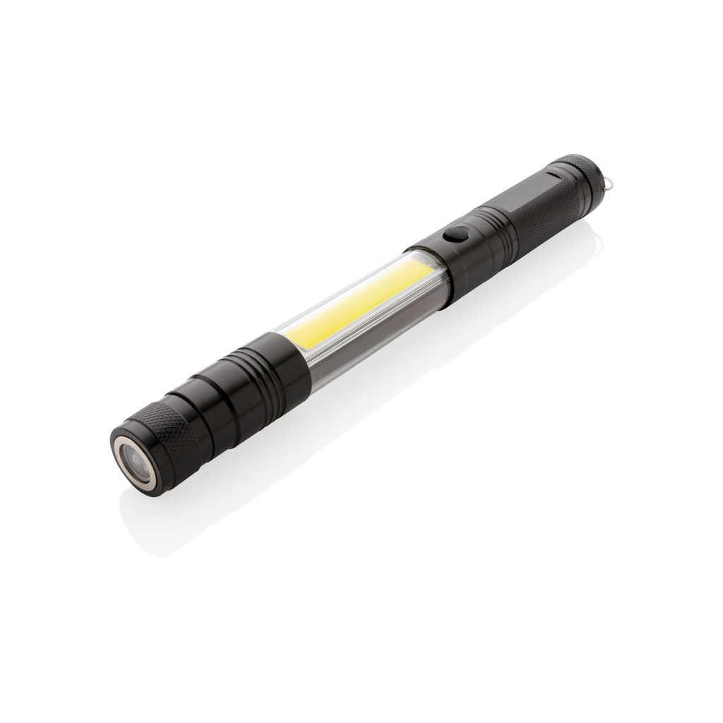 Gran luz telescópica personalizada con COB - Linternas personalizadas - Regalo Promocional Personalizado - vista alternativa