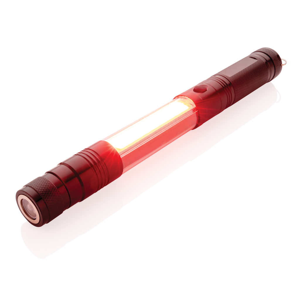 Gran luz telescópica personalizada con COB - Linternas personalizadas - Regalo Promocional Personalizado - imagen 3