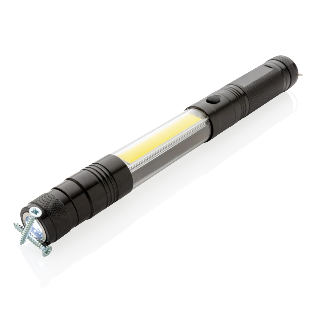 Gran luz telescópica personalizada con COB - Linternas personalizadas - Regalo Promocional Personalizado - imagen 4