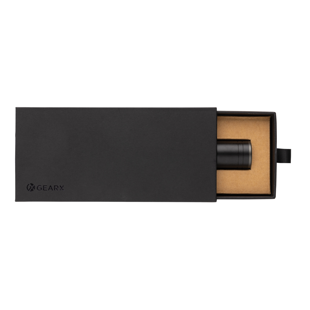 Linterna recargable USB personalizada Gear X de aluminio reciclado - Linternas personalizadas - Regalo Promocional Personalizado - imagen 13