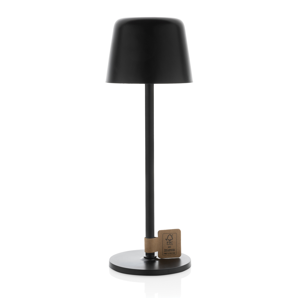 Lámpara de mesa personalizada Zenic RCS de plástico reciclado - Tecnología - Regalo Promocional Personalizado - imagen 3