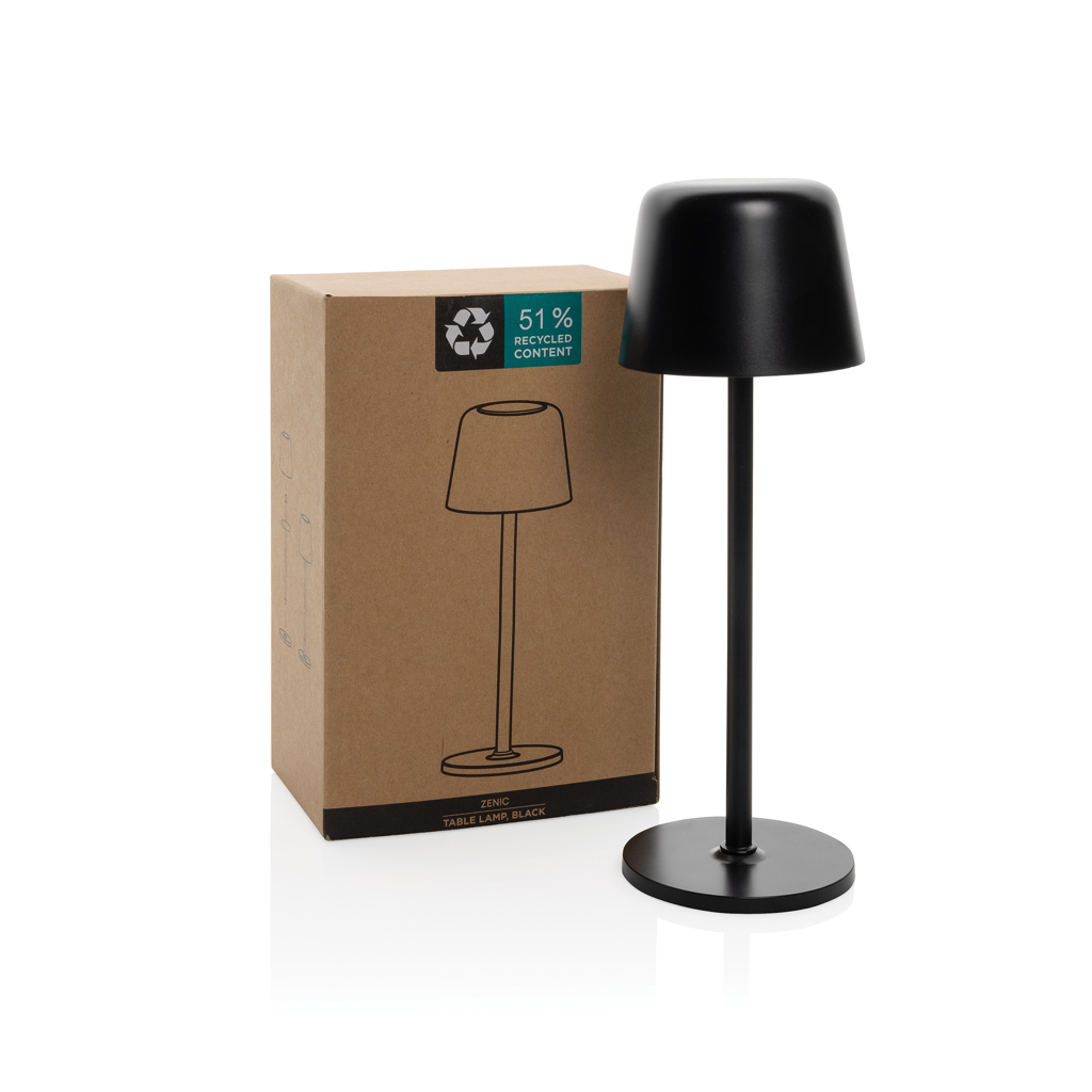 Lámpara de mesa personalizada Zenic RCS de plástico reciclado - Tecnología - Regalo Promocional Personalizado - imagen 12