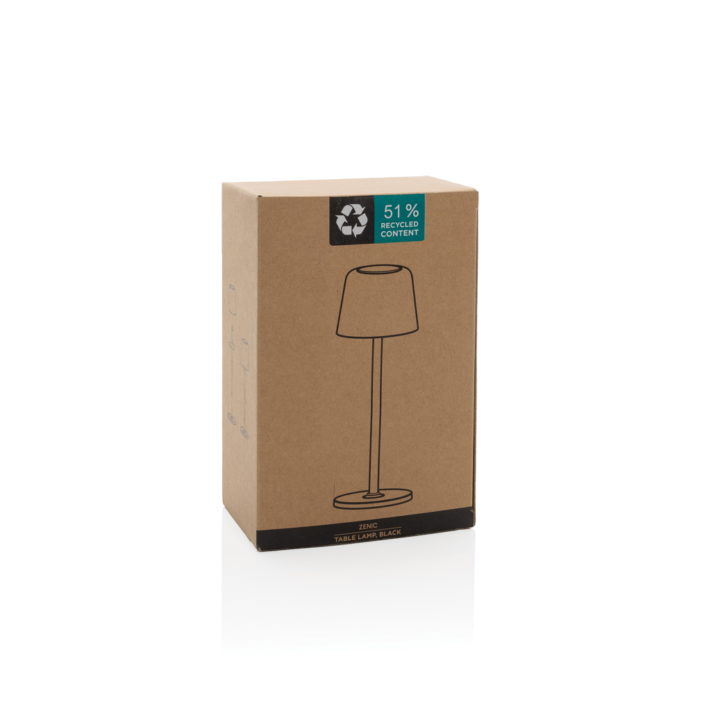 Lámpara de mesa personalizada Zenic RCS de plástico reciclado - Tecnología - Regalo Promocional Personalizado - imagen 13