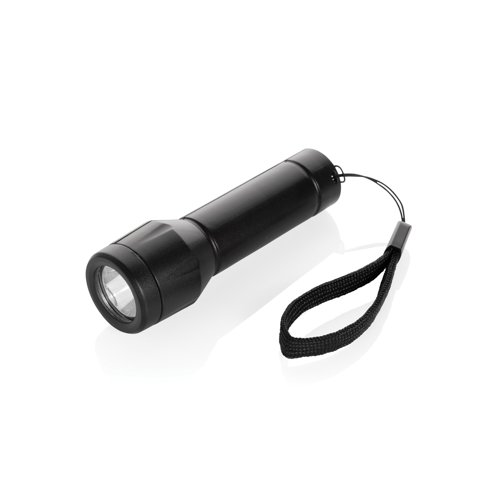 Linterna recargable por USB Flara RSC de plástico reciclado - Novedades - Regalo Promocional Personalizado - vista alternativa