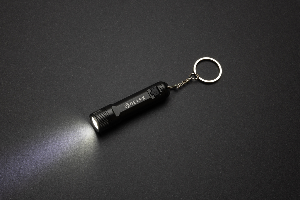 Linterna llavero personalizada ultra brillante Gear X de aluminio reciclado - Linternas personalizadas - Regalo Promocional Personalizado - imagen 7