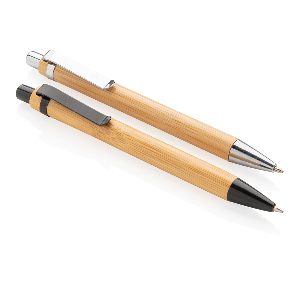 Bolígrafo personalizado de bambú - Escritura - Regalo Promocional Personalizado - imagen 4