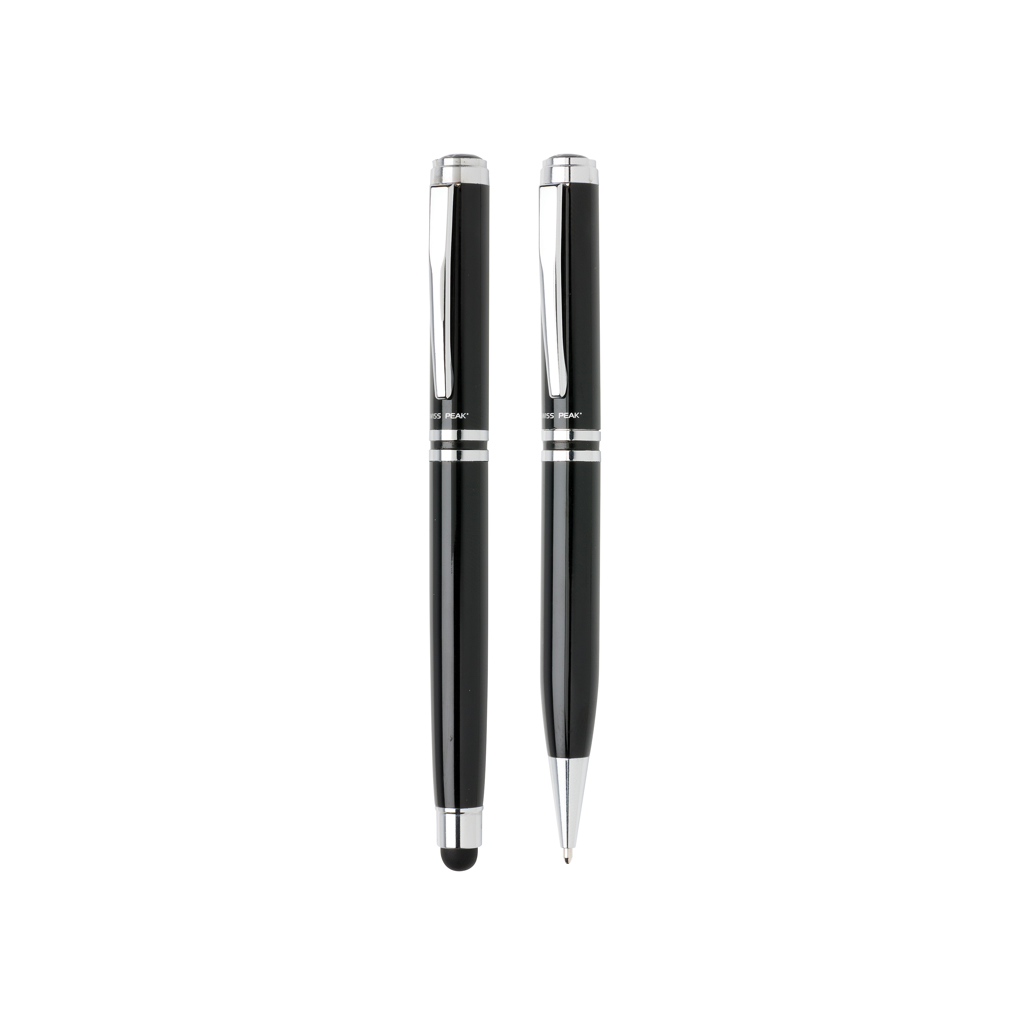 Set de bolígrafos ejecutivo personalizado Swiss Peak - Set de escritura personalizados - Regalo Promocional Personalizado - vista alternativa