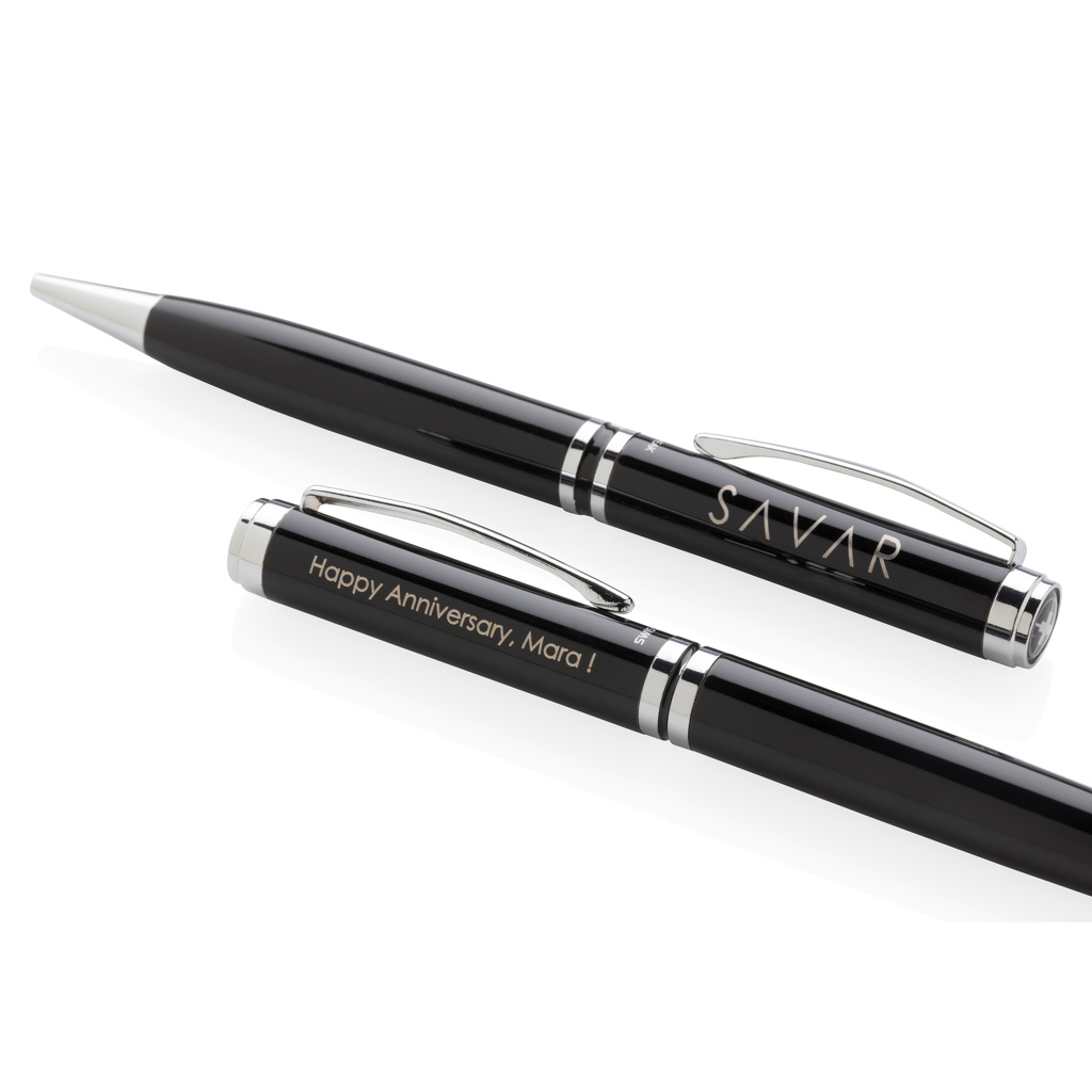 Set de bolígrafos ejecutivo personalizado Swiss Peak - Set de escritura personalizados - Regalo Promocional Personalizado - imagen 6