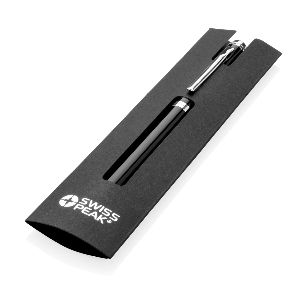 Bolígrafo personalizado Swiss Peak Luzern - Escritura - Regalo Promocional Personalizado - imagen 4