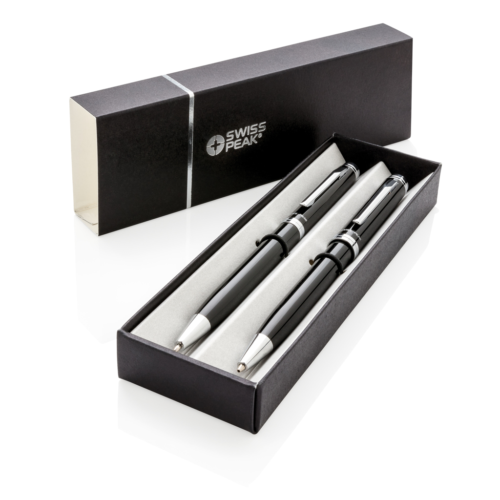 Set bolígrafos personalizado Swiss Peak Luzern - Set de escritura personalizados - Regalo Promocional Personalizado - imagen 5