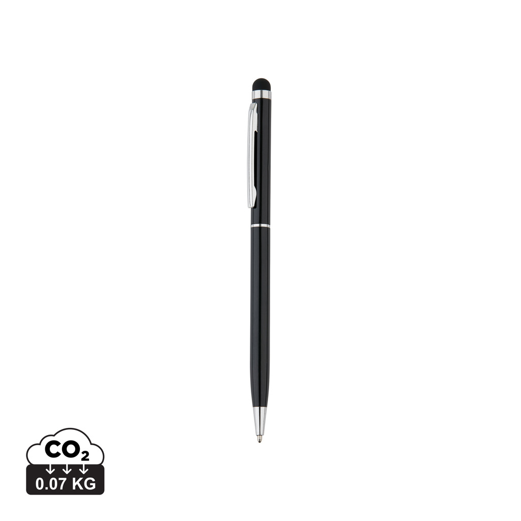 Bolígrafo personalizado metálico fino - Escritura - Regalo Promocional Personalizado