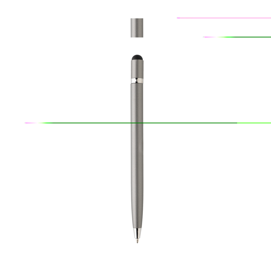 Bolígrafo personalizado clásico de metal - Escritura - Regalo Promocional Personalizado - vista alternativa