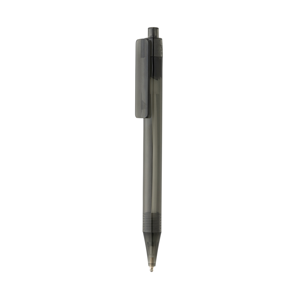 Bolígrafo personalizado X8 transparente GRS RPET - Escritura - Regalo Promocional Personalizado - vista alternativa