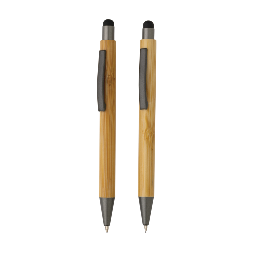 Bolígrafo moderno de bambú en caja - Escritura - Regalo Promocional Personalizado - imagen 3
