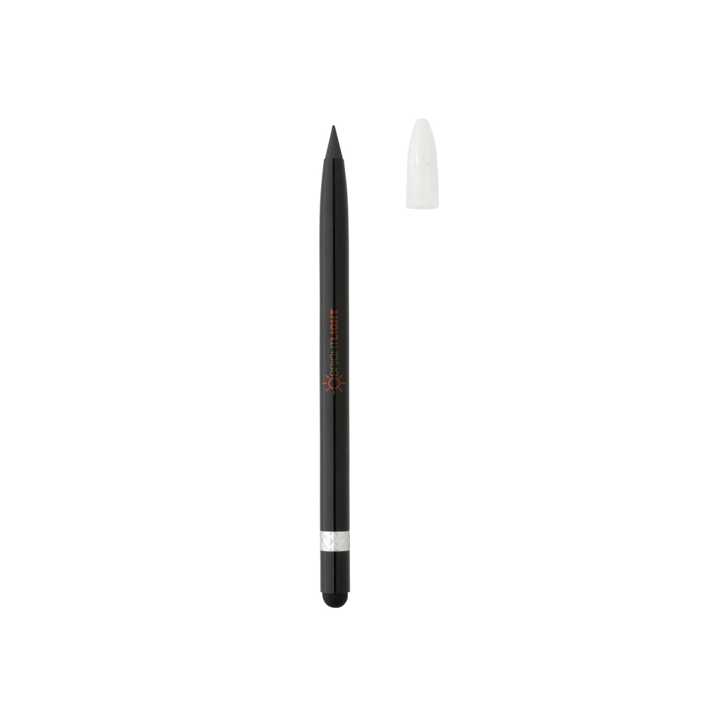 Bolígrafo sin tinta de aluminio con goma - Escritura - Regalo Promocional Personalizado - imagen 4