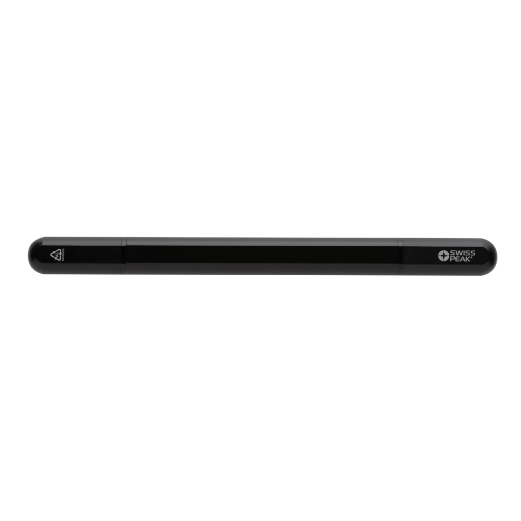 Bolígrafo personalizado Swiss Peak Storm RCS de doble punta de aluminio - Escritura - Regalo Promocional Personalizado - imagen 3