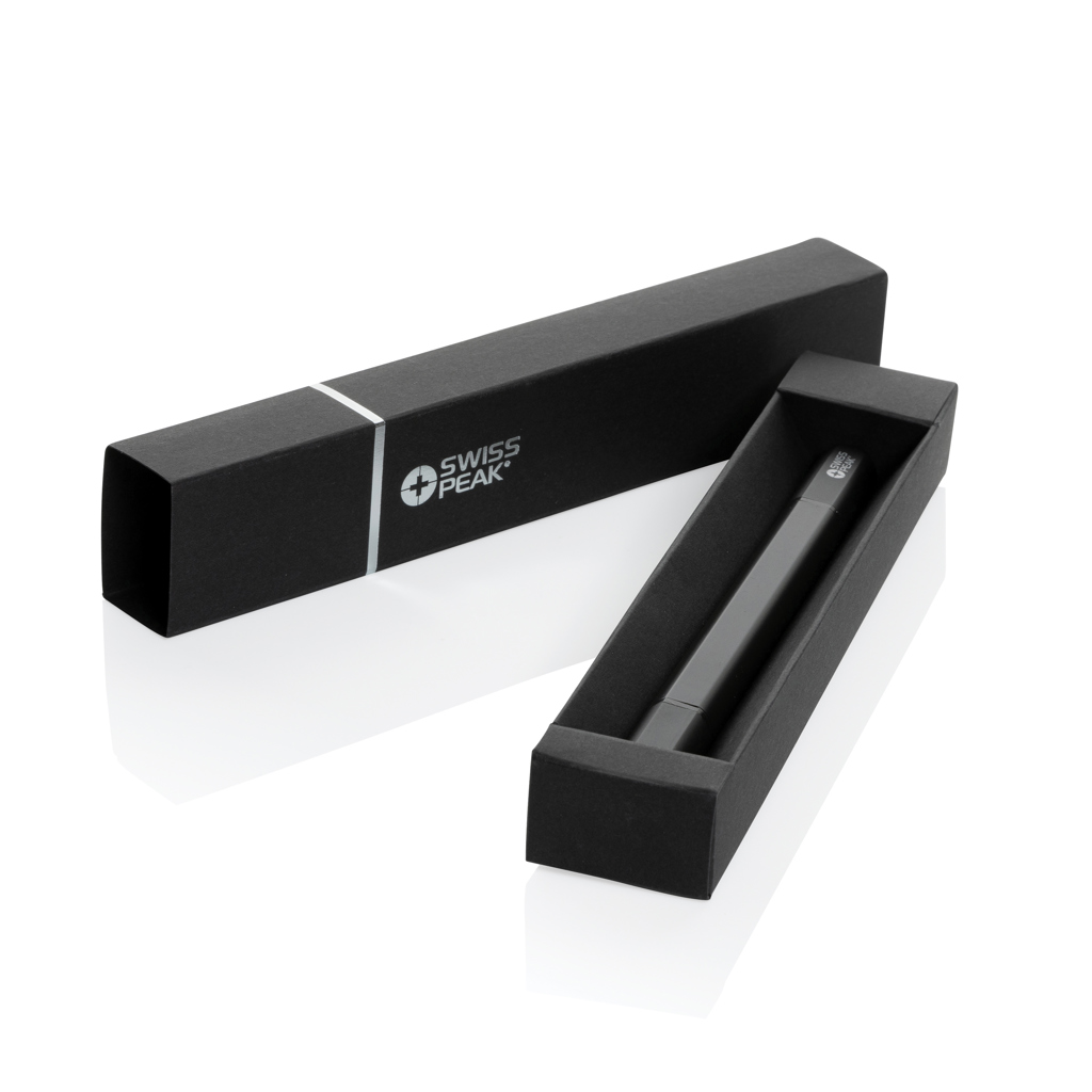 Bolígrafo personalizado Swiss Peak Storm RCS de doble punta de aluminio - Escritura - Regalo Promocional Personalizado - imagen 7
