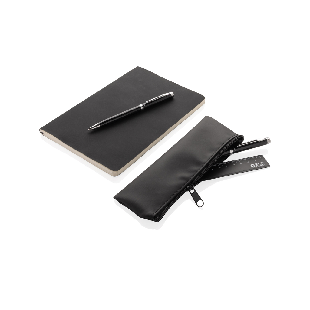 Set de papelería Swiss Peak RCS OSLO RCS - Set de escritura personalizados - Regalo Promocional Personalizado