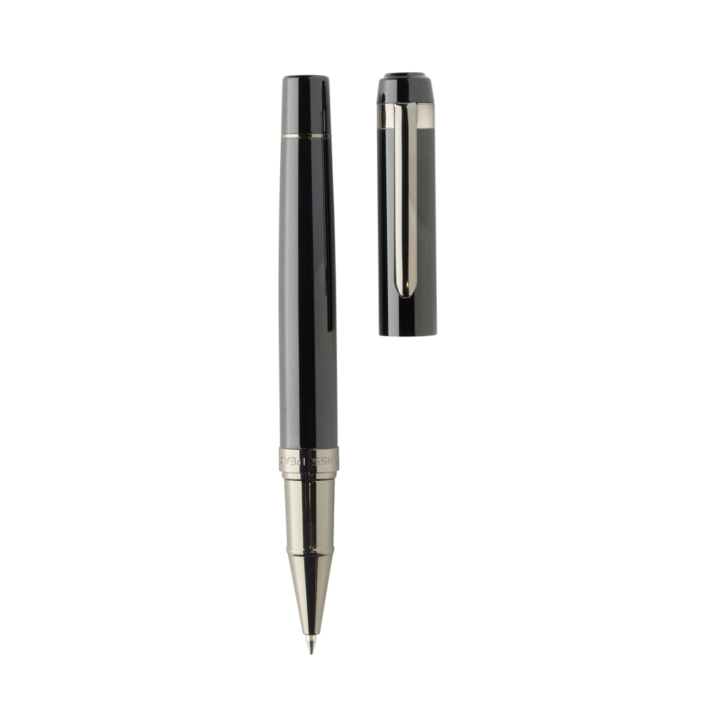 Set de bolígrafos Swiss Peak OSLO acero inoxidable reciclado - Set de escritura personalizados - Regalo Promocional Personalizado - imagen 5