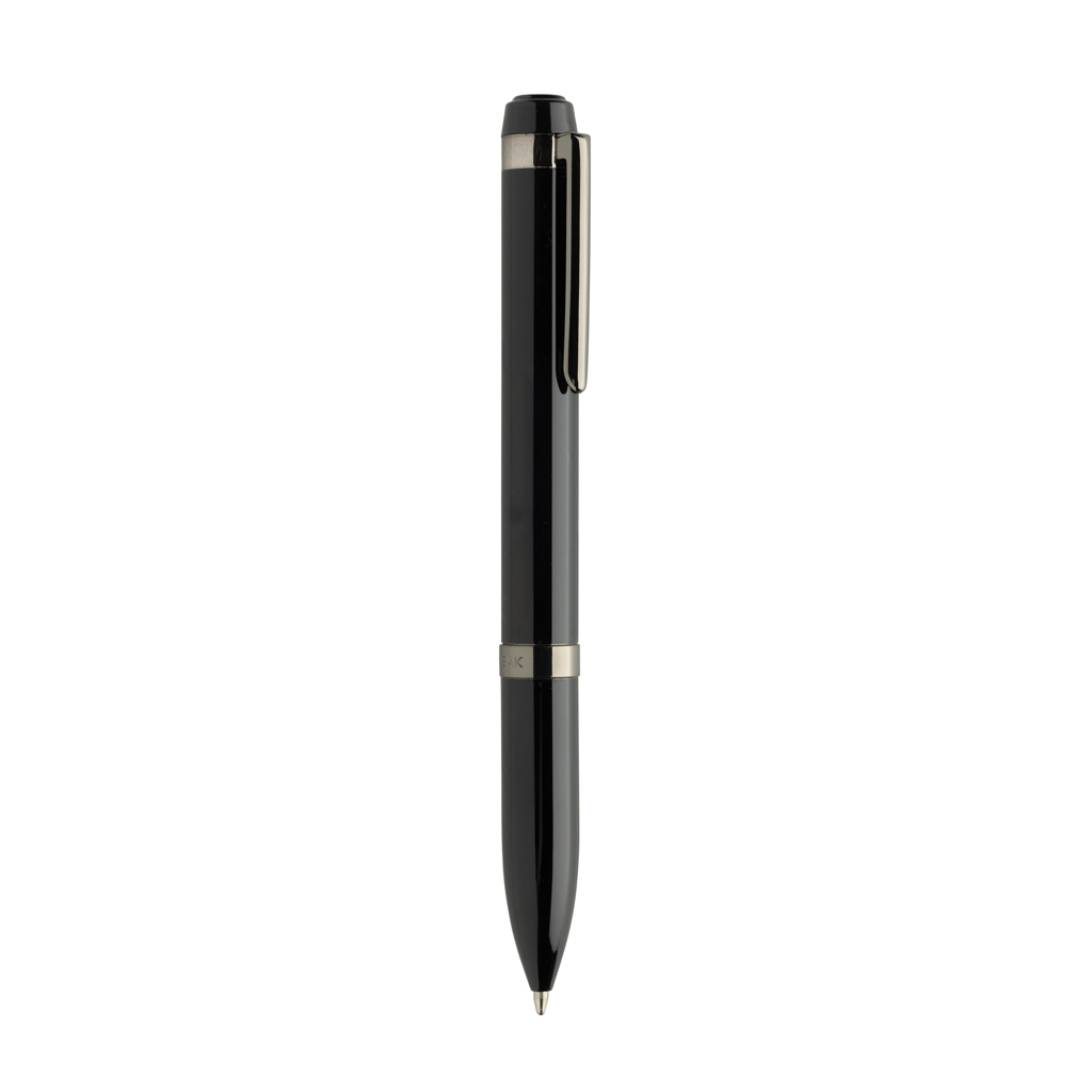 Bolígrafo Swiss Peak OSLO de acero inoxidable reciclado - Rollers personalizados - Regalo Promocional Personalizado - vista alternativa