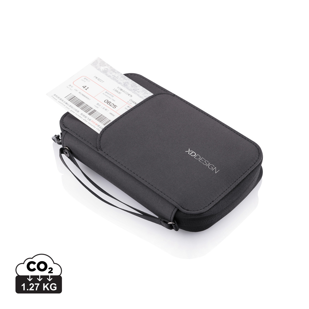 Cartera XD para pasaporte personalizada