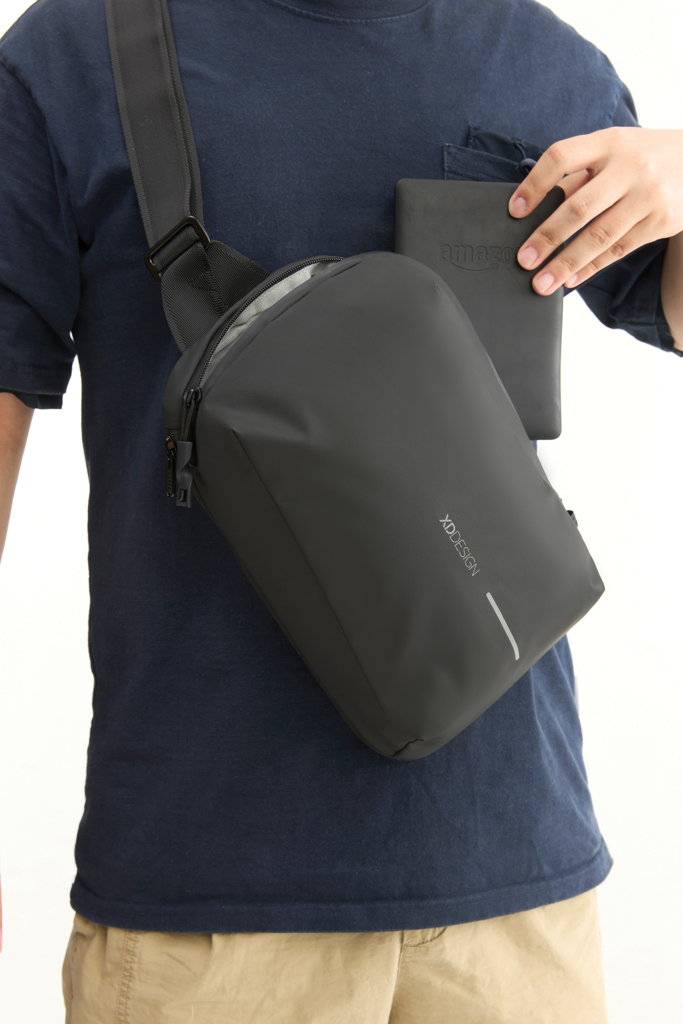 Bolso cruzado Sling personalizado expandible Urban resistente al agua - Riñoneras personalizadas - Regalo Promocional Personalizado - imagen 17