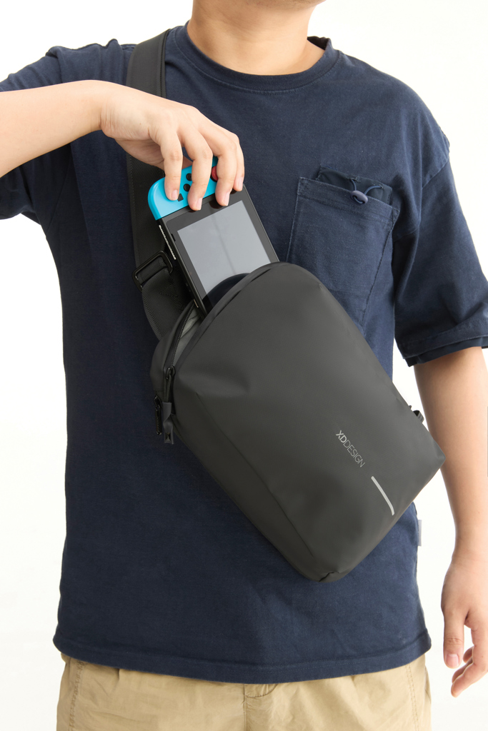Bolso cruzado Sling personalizado expandible Urban resistente al agua - Riñoneras personalizadas - Regalo Promocional Personalizado - imagen 18