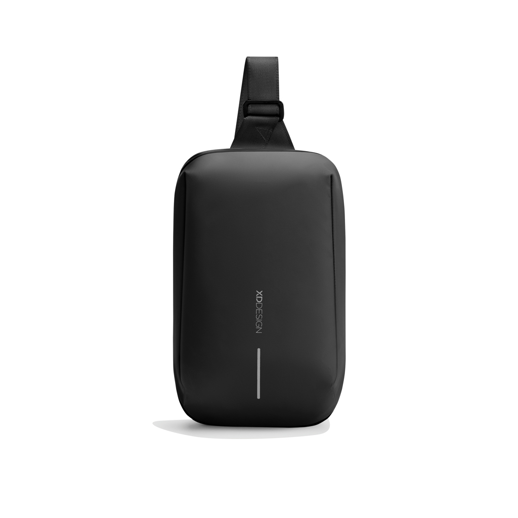 Bolso cruzado Sling personalizado expandible Urban resistente al agua - Riñoneras personalizadas - Regalo Promocional Personalizado - vista alternativa